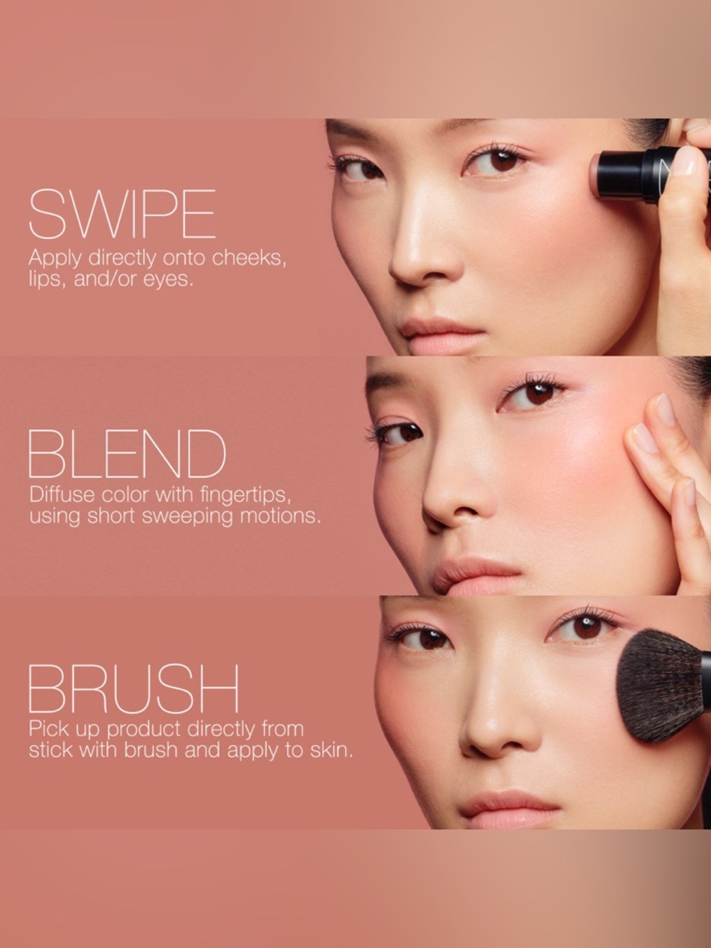 Fling NARS The Multiple Eyes + Cheeks + Lips Brand New In Box Watermelon Pink - Picture 10 of 12